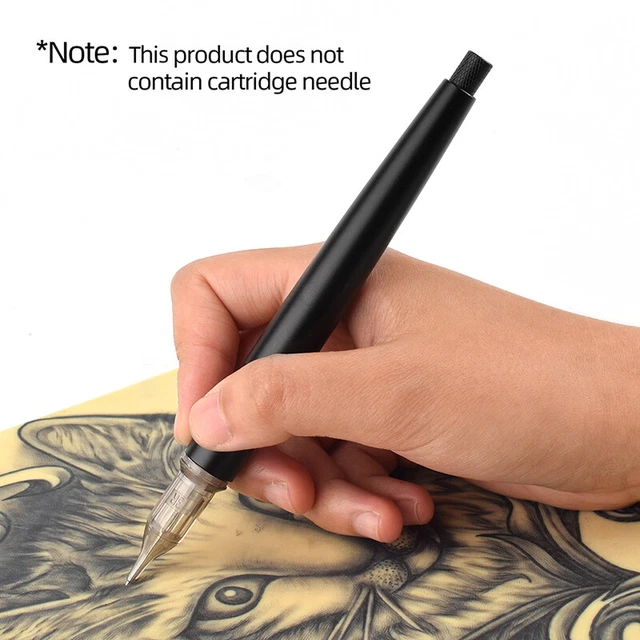 Tattoo Hand Poke Grip Stick DIY Poke Tool Handmade  Cartridge Needles Manual #w#