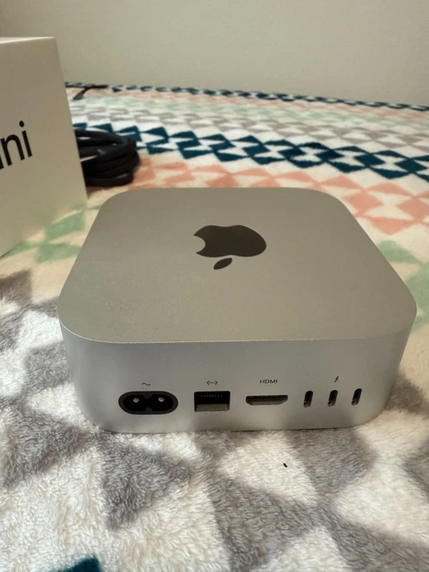 APPLE 2024 MAC mini M4 Chip (16GB RAM 256GB SSD) Silver -MU9D3LL/A LOOK ...