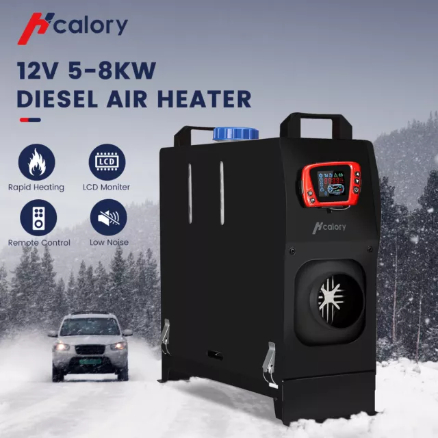 HCALORY 8KW 12V Diesel Standheizung Luftheizung Heizung Auto Air Heater PKW  LKW EUR 78,99 - PicClick DE
