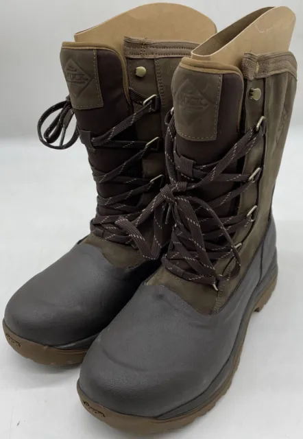 The Original Muck Boot Company Arctic Outpost Lace AG Boots (Brown) mens 10