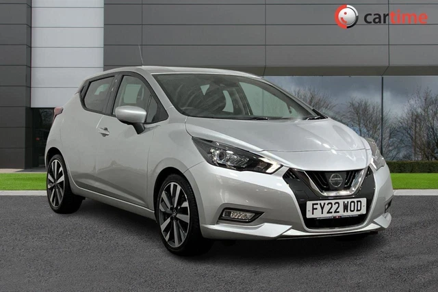 2022 Nissan Micra 1.0 IG-T TEKNA 5d 92 BHP Rear Park Camera, Privacy Glass, Smar