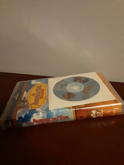 AN AMERICAN TAIL Fievel Goes West VHS Clamshell Case w/ CD-ROM New ...