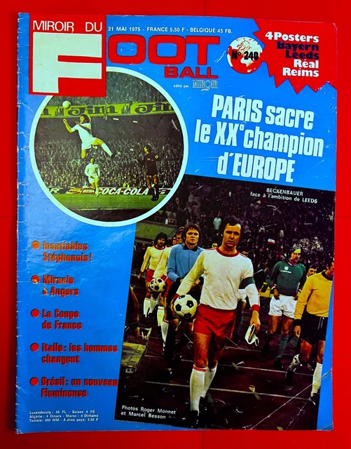 MIROIR DU FOOTBALL n° 218 SPÉCIAL COUPE DU MONDE 1974 - FR