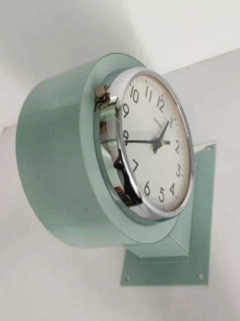 Vintage Citizen Marine Schiff Wanduhr Beide Seiten Ausgezeichneter Zustand