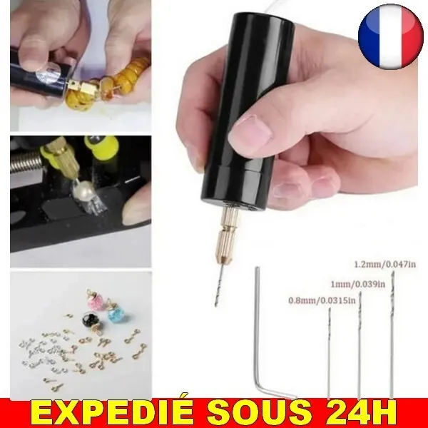 ✅ Mini Perceuse électrique USB Bricolage Outils Stylo Gravure Bijoux Graver Bois