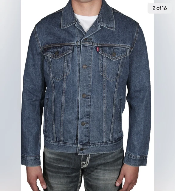 Levi's Men's Trucker Denim Jacket in Medium Stonewash 72334-0130