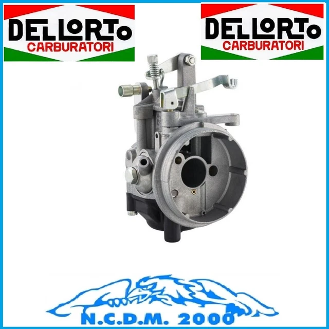 DELL'ORTO SHBC 19-19 Carburetor – Complete – Piaggio Vespa 125 ET3 – Spring – Italy Made