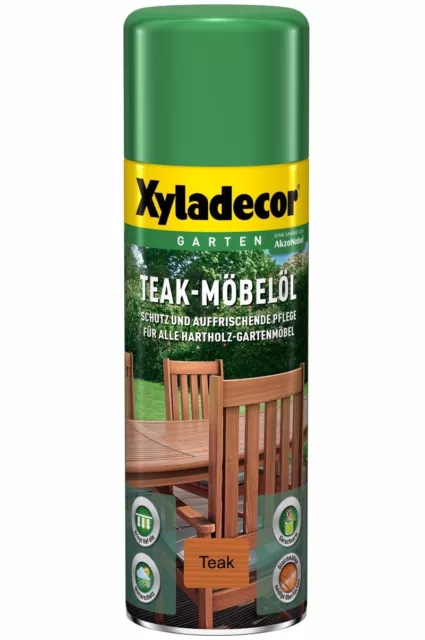 Xyladecor Teak-Möbelöl Spray TEAK 500 ml NEUWARE Art.Nr.: 5087944