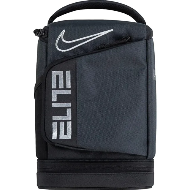 Nike Elite Fuel Pack Lunch Bag, Anthracite/Black