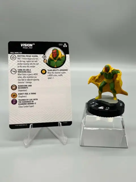 HeroClix Marvel Avengers War of the Realms #003 Vision