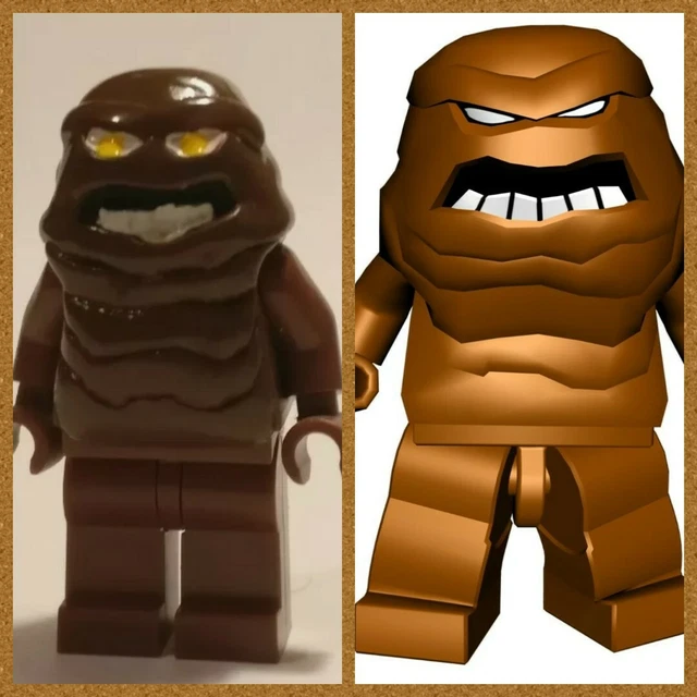 LEGO BATMAN CLAYFACE Custom Head Superhero EUR 22,58 - PicClick FR