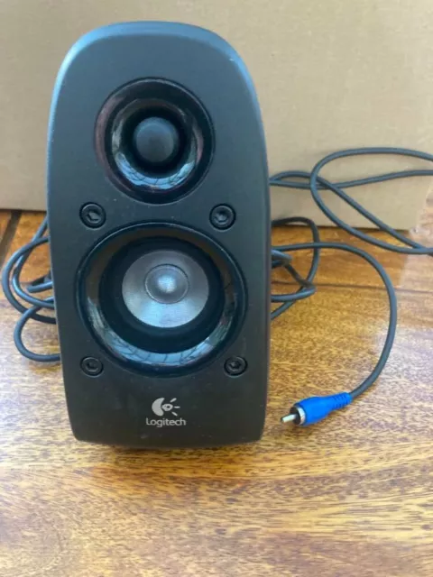LOGITECH REAR SPEAKER PID SN112 Z506 Surround Sound system Blue