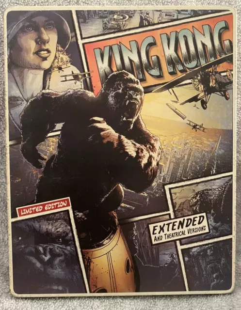 King Kong Limited Edition Blu-Ray Movie Steelbook (2005)