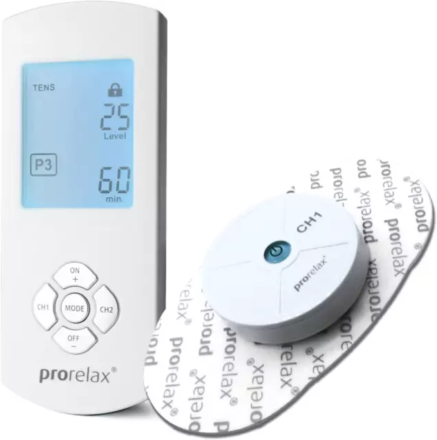 Prorelax TENS/EMS Duo Comfort Wireless | Appareil D'Électrostimulation Sans Fil