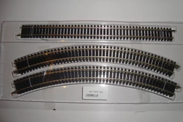 Bachmann 30-076T OO Gauge Track Pack Oval Split From Set