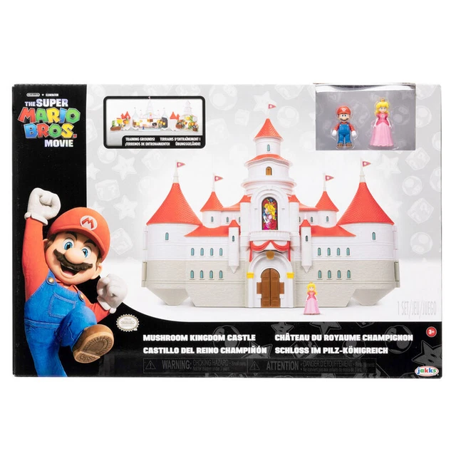 409336 SUPER MARIO Bros The Movie Super Mario mini playset + 2 figures ...