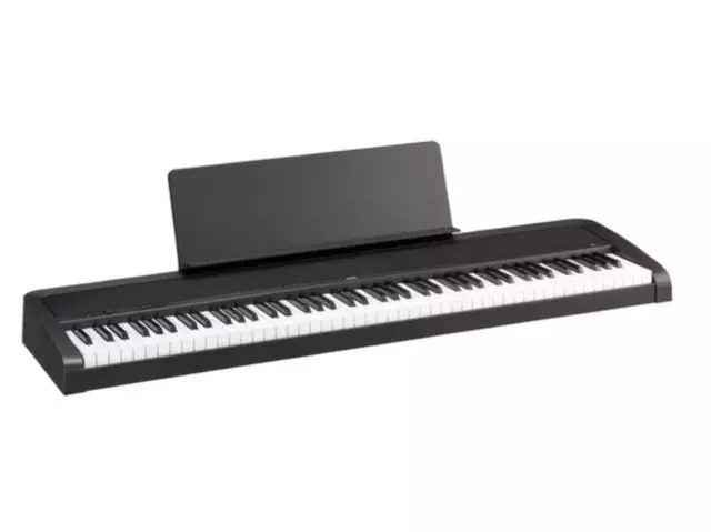 KORG B2 Black - PIANOFORTE DIGITALE 88 TASTI PESATI NERO 2