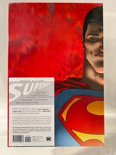 Absolute All Star Superman de Grant Morrison HC - Sellado