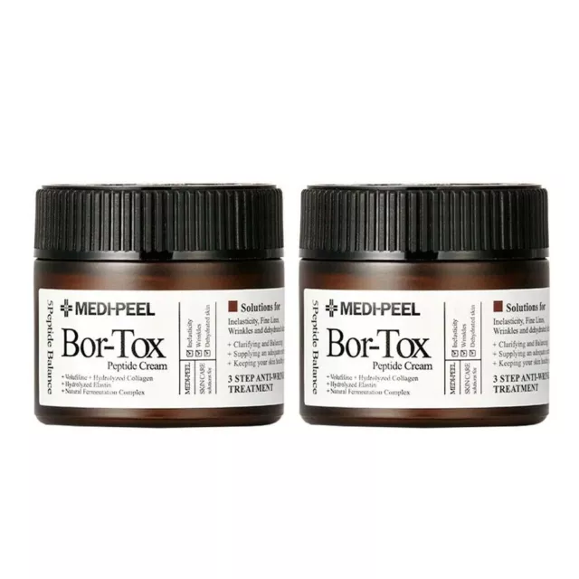 MEDI PELL BOR-TOX Peptide Cream 50g x 2ea Anti-wrinkle K-Beauty