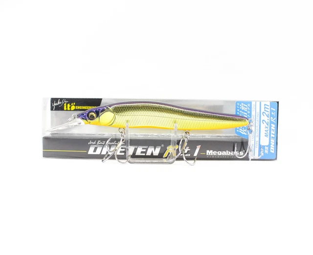 Leurre Megabass Vision 110 Oneten R - Floating - Couleur M Champagne Kinkuro (2667)