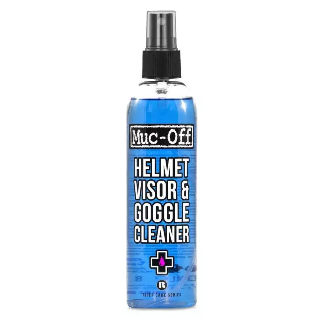 Muc-Off Helmet & Visor Cleaner 250ml (M219) Motorcycle Helmet Spray Refil New