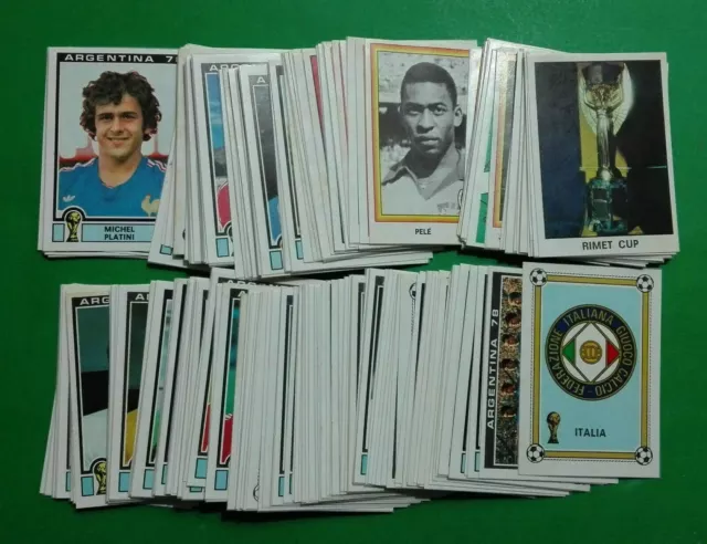 PANINI WC ARGENTINA 78 - stickers at your choice n. 1/204 removed VG condition