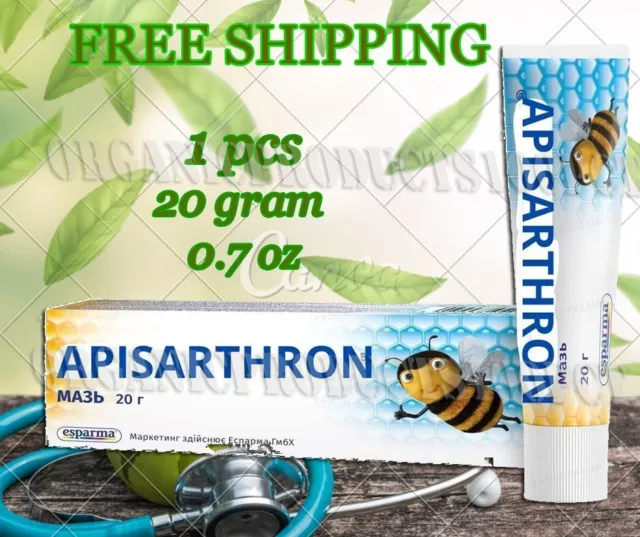 20 g (0.7 Oz) APISARTHRON ointment Ointment with Bee Venom Esparma against jo