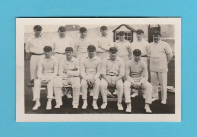 Cricket - Chums -  Scarce Cricket Card  -  The  Lancashire  Team  Of  1922