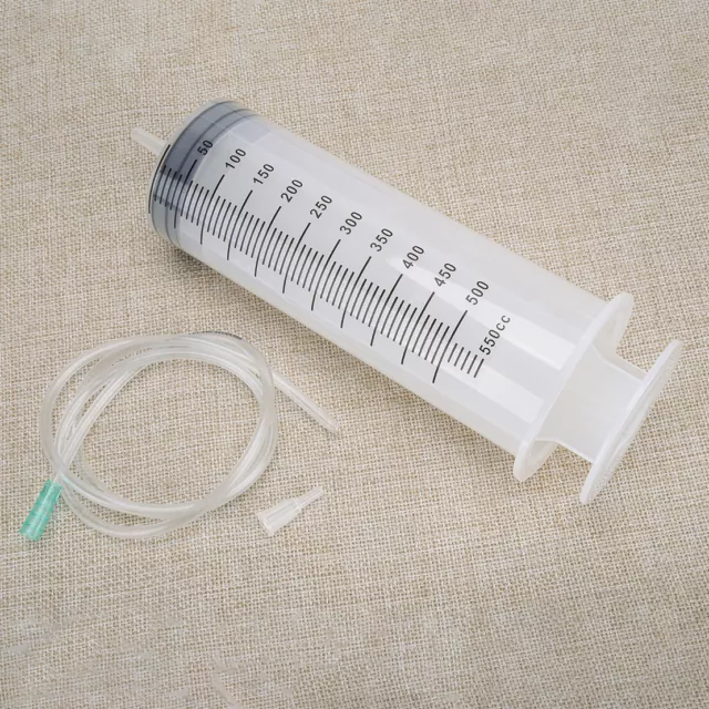 Oil Suction Vacuum Transfer Syringe Pump Extractor Gearbox 550ml universal