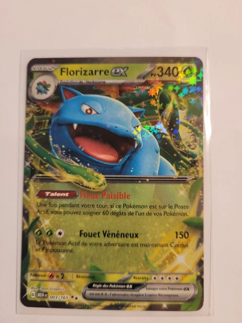 Carte Pokémon Florizarre ex 003/165 Japonaise Pokémon 151 PCA 9.5