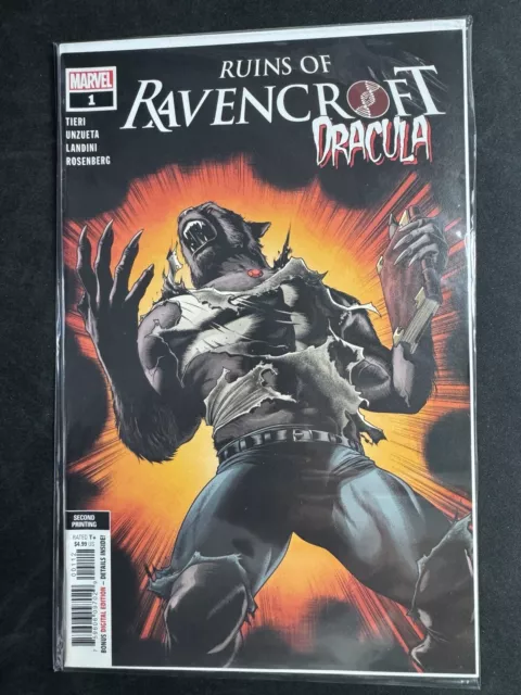 Ruins of Ravencroft Dracula #1C  MARVEL Comics 2020 VF/NM  Unzueta Variant