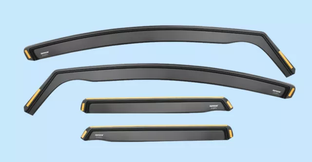 Wind Deflectors for Renault Clio MK2 II 5-doors Hatch 1998-05 4 pc Tinted Visor