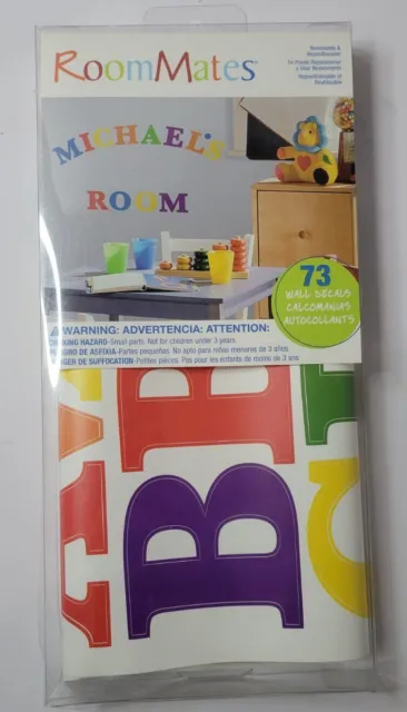 RoomMates Express Yourself Primary Peel and Stick Wall Decals