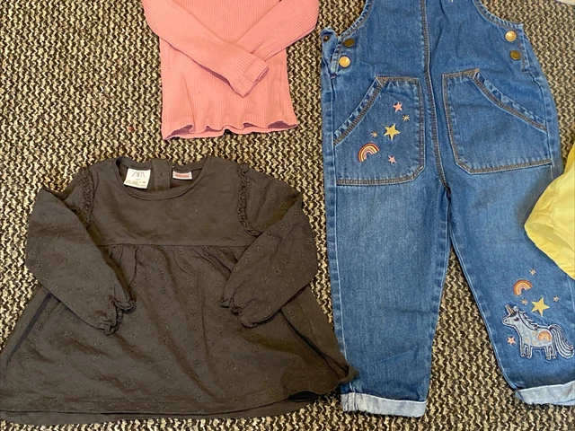 Girls Bundle Of Clothes Age 2-3 Zara, Next F&F Etc 6 Pieces 2