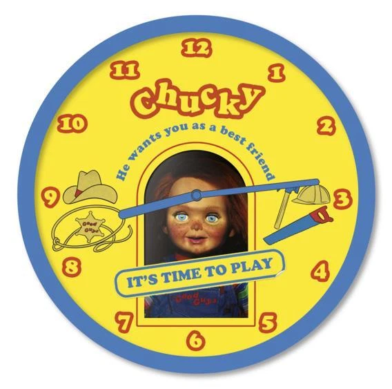 Merchandising Pyramid: Chucky (Clock / Orologio)