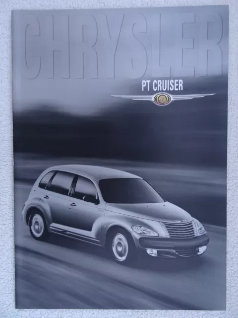 Chrysler PT Cruiser brochure 2000 - Classic,Touring,Limited.27 page.Spec/Colours