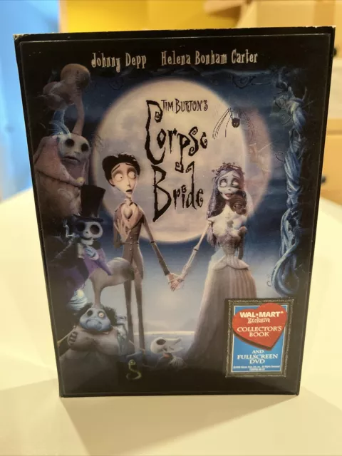 Tim Burton's Corpse Bride - DVD w/Storybook and Lenticular Slip Cover 2005