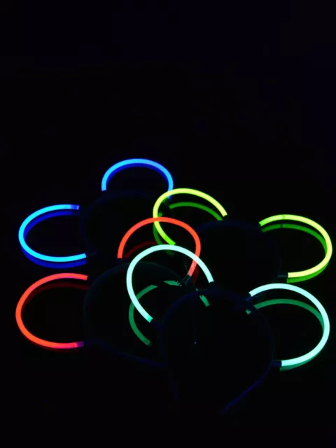 Knicklicht Haarreifen Neon Party