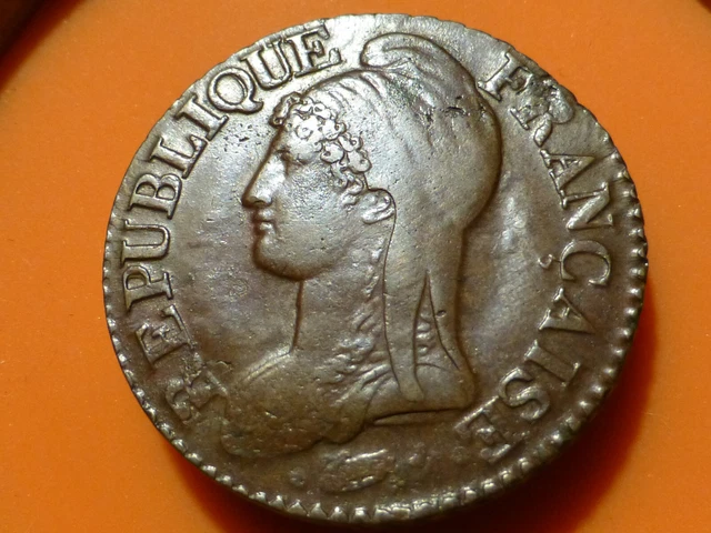 5 Centimes - Dupre - L'an 8 Bb - Exceptionnelle & Tres Rare Qualite Quasi Sup !