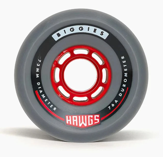 Hawgs Bigger Biggies 2 7/8in 76A Grey - Longboard Wheels Hawgs Bigger Biggies 2 7/8in 76A Grey - Longboard Wheels