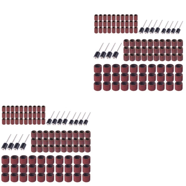 204 pcs Levigatura Tamburo Utile Pratico Nail Levigatura Banda Per Adulti