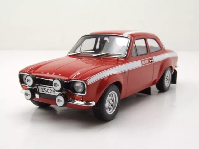 Ford Escort MK1 RS 1600 Mexico 1970 rot Modellauto 1:24 Whitebox