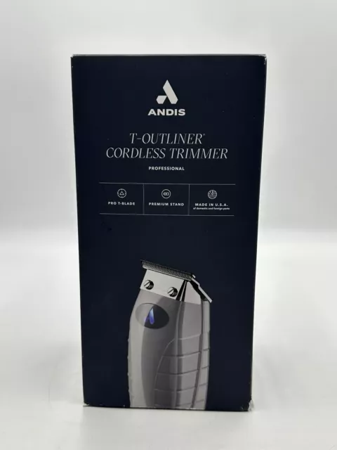 Andis Cordless T-Outliner  Trimmer  #74055🔥NEW - O.B🔥 👀 Pics