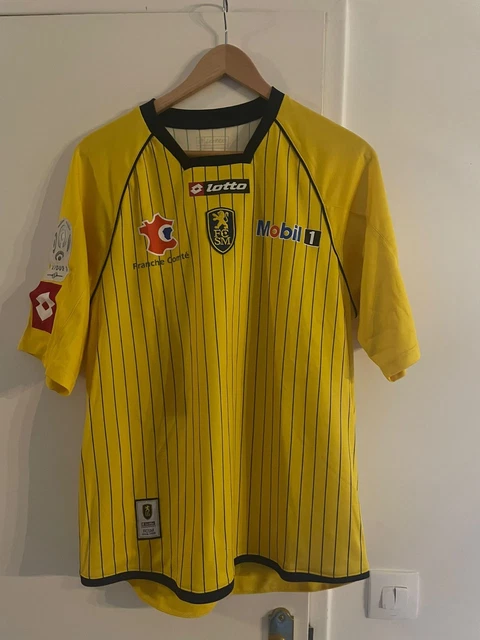 Maillot football porté Coupe de France shirt matchworn LENS