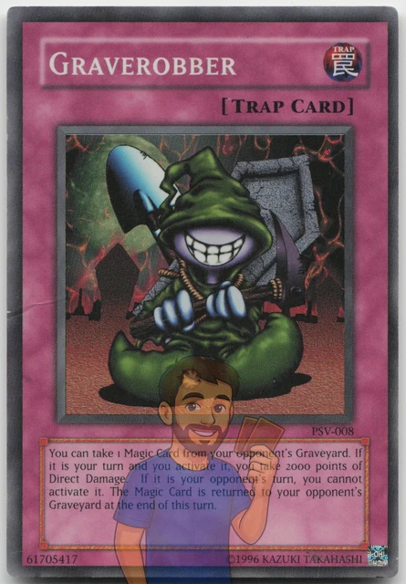 GRAVEROBBER PSV-E008 SUPER Rare Unlimited Near Mint Yugioh 7.99 - PicClick  UK