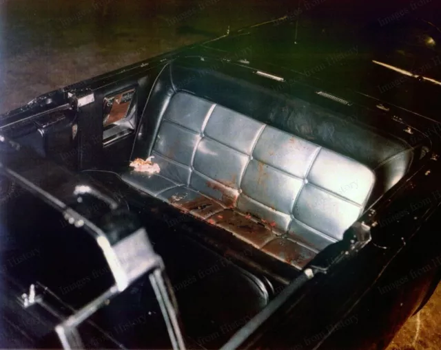 8x10 Print John F. Kennedy Jackie Kennedy Dealey Plaza 1963 Assassination #JGT