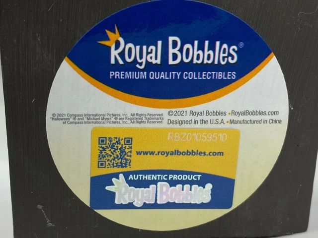 Halloween Royal Bobbles Exclusive Michael Myers Ghost Limited Edition Horror New 12