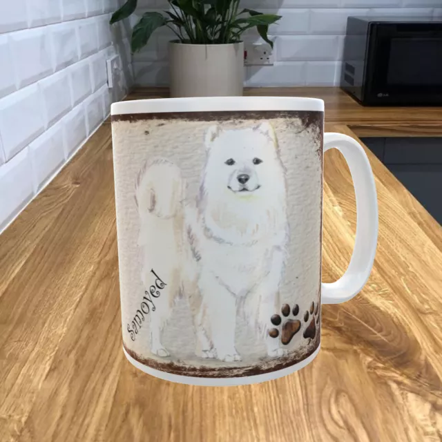 Samoyed 11oz Coffee Mug My Dog's Rules Theme 252DRMUG