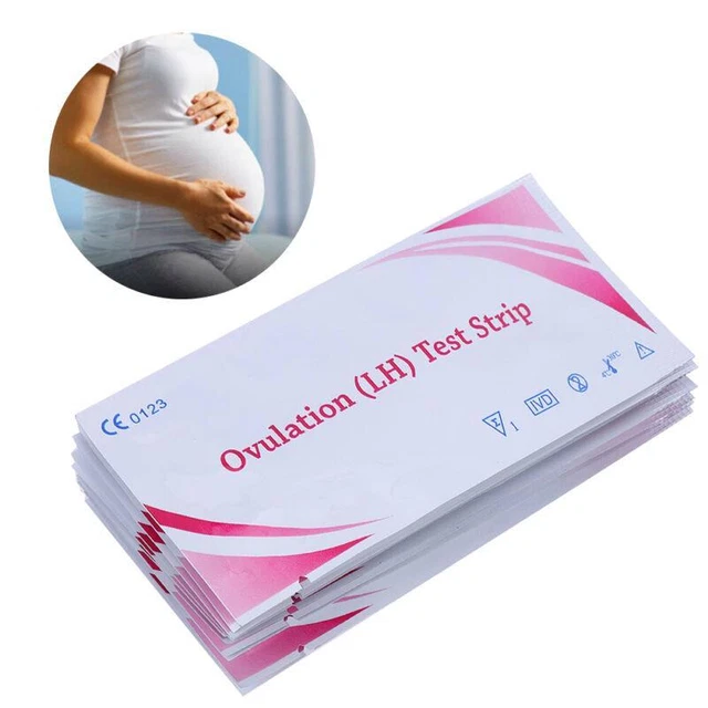 10/20/50x Strisce Test Ovulazione Ultra Sensibili - Kit Fertilità 10miu