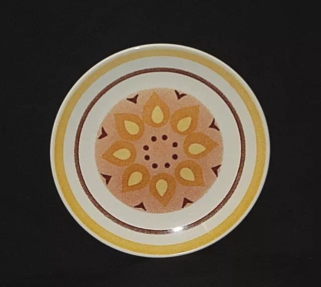 Yellow Star Taylor Smith & Taylor Dinner Plate Yellow Bands TS&T 10-3/8"